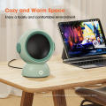 Portable space fan heater for room, office use